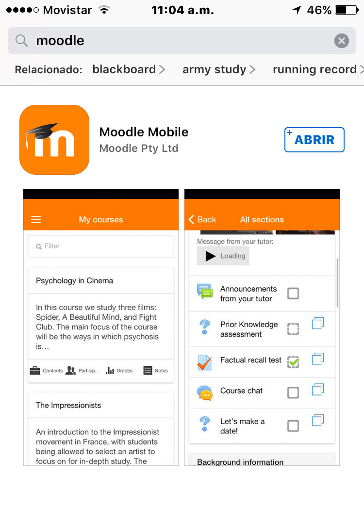 Moodle descarga