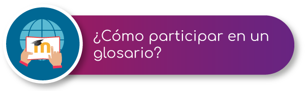 Tutorial participar glosario estudiante